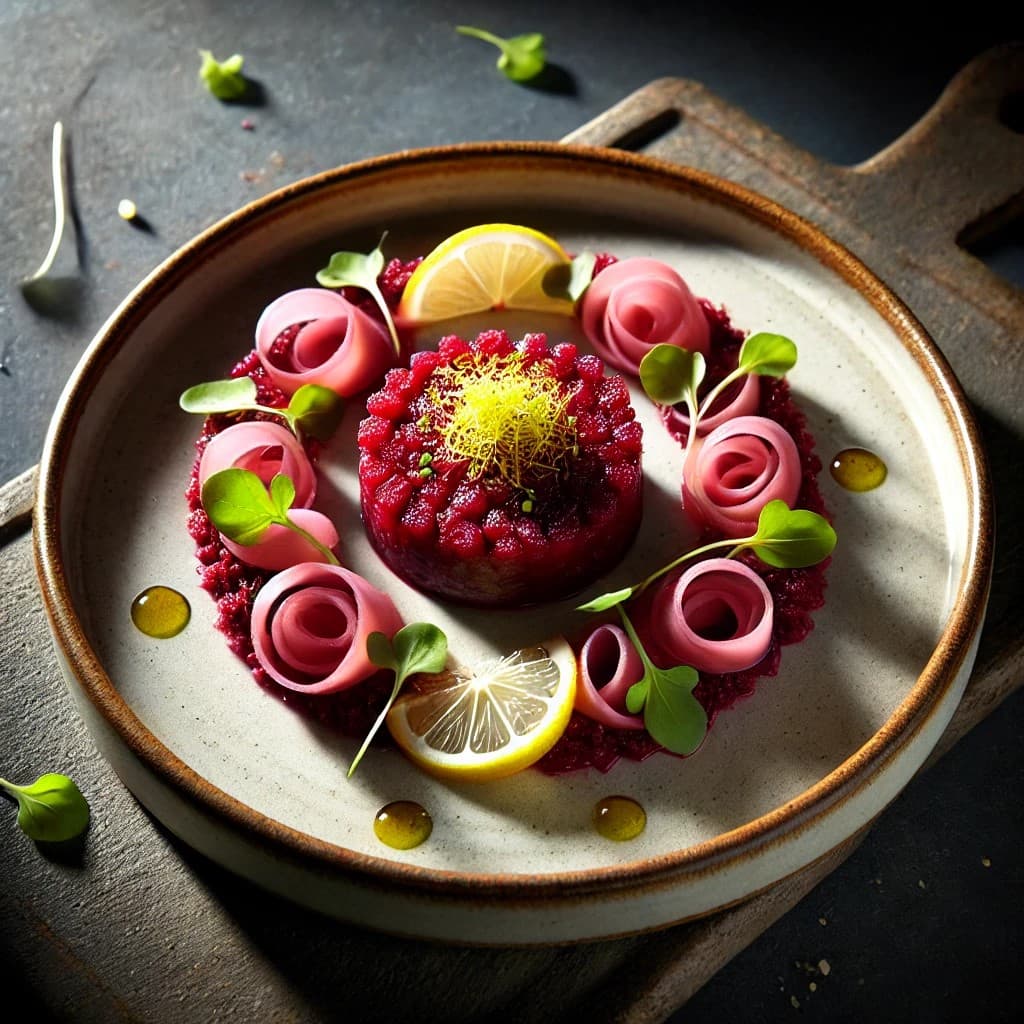 Smoked Beet Tartar