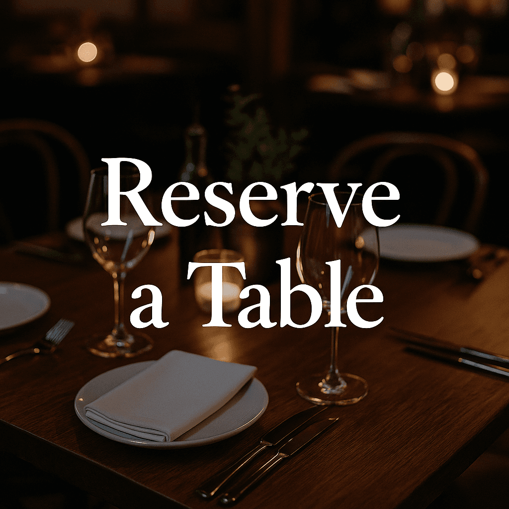 Reserve your next dinner