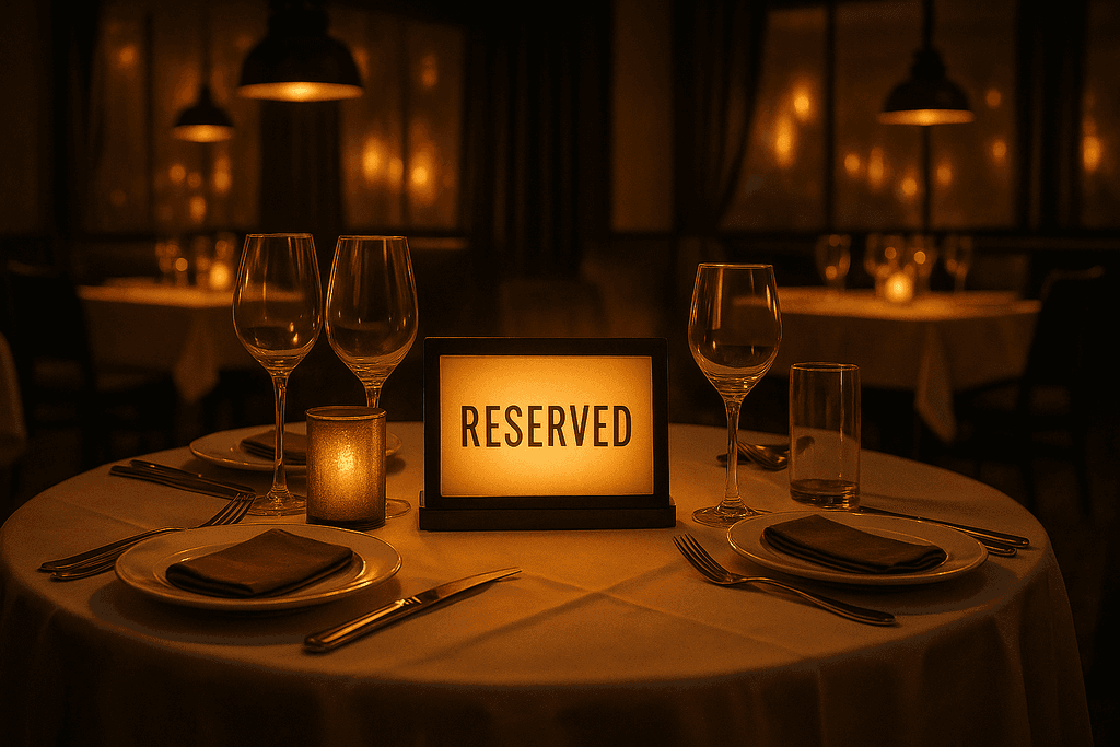 Reserve Your Romantic Evening