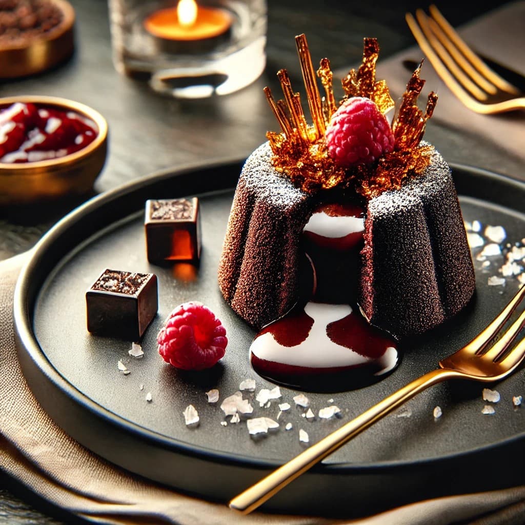 Molten Velvet Cake